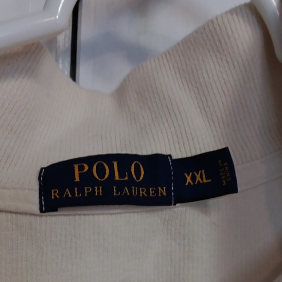 Polo Ralph Lauren Off-White Quarter-Zip Sweater - Picture 3 of 5